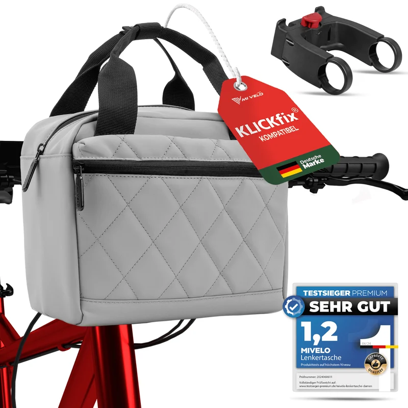 Lenkertasche mit Tragegriff 6L „LUNA“