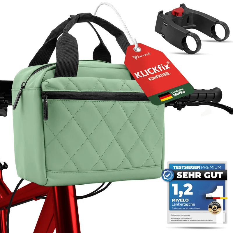 Lenkertasche mit Tragegriff 6L „LUNA“