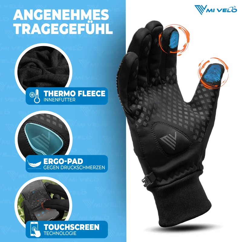 Warme Fahrradhandschuhe „VELORIDER“