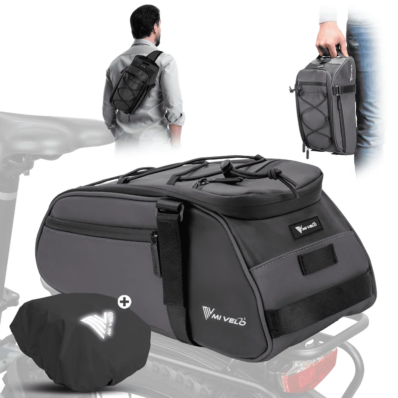 3in1 Gepäckträgertasche reflektierend 9L „NEO“