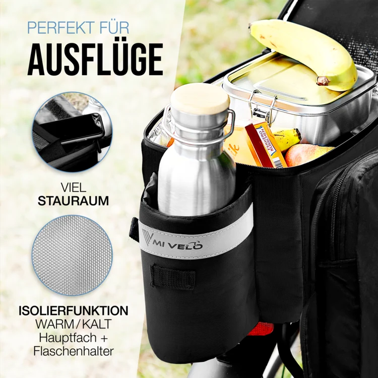 Gepäckträgertasche mit Kühlfunktion 10-20L „KEANU“