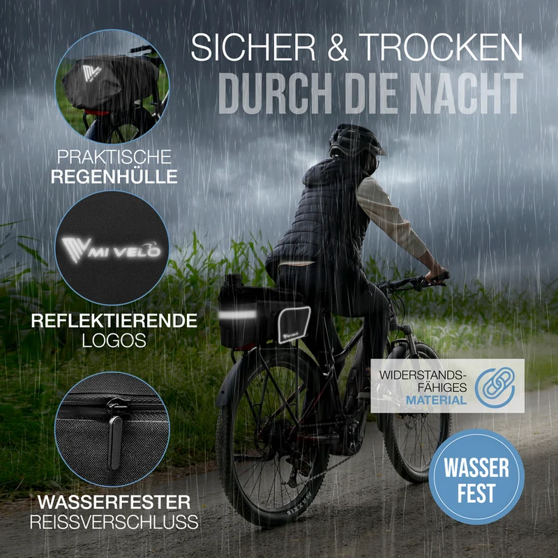 Gepäckträgertasche mit Kühlfunktion 10-20L „KEANU“