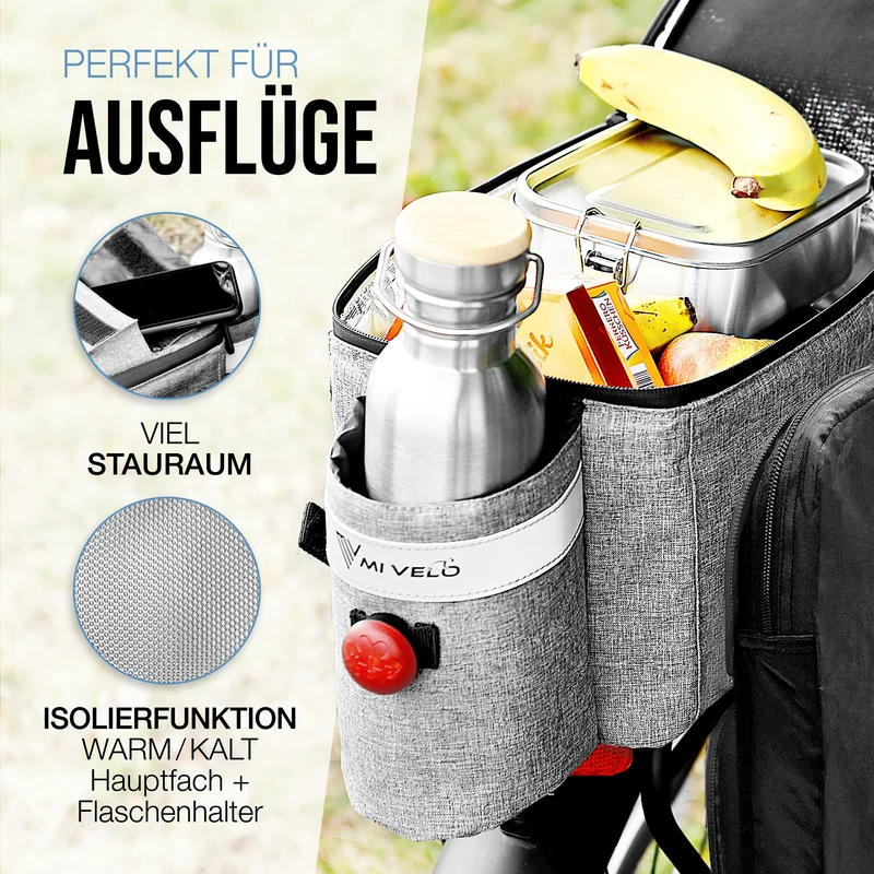 Gepäckträgertasche mit Kühlfunktion 10-20L „KEANU“