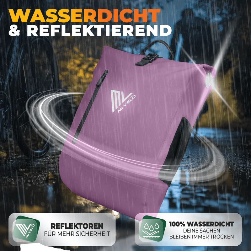 3 in 1 Fahrradtasche Rucksack 20L + Kühltasche 15L "Spar-Bundle"