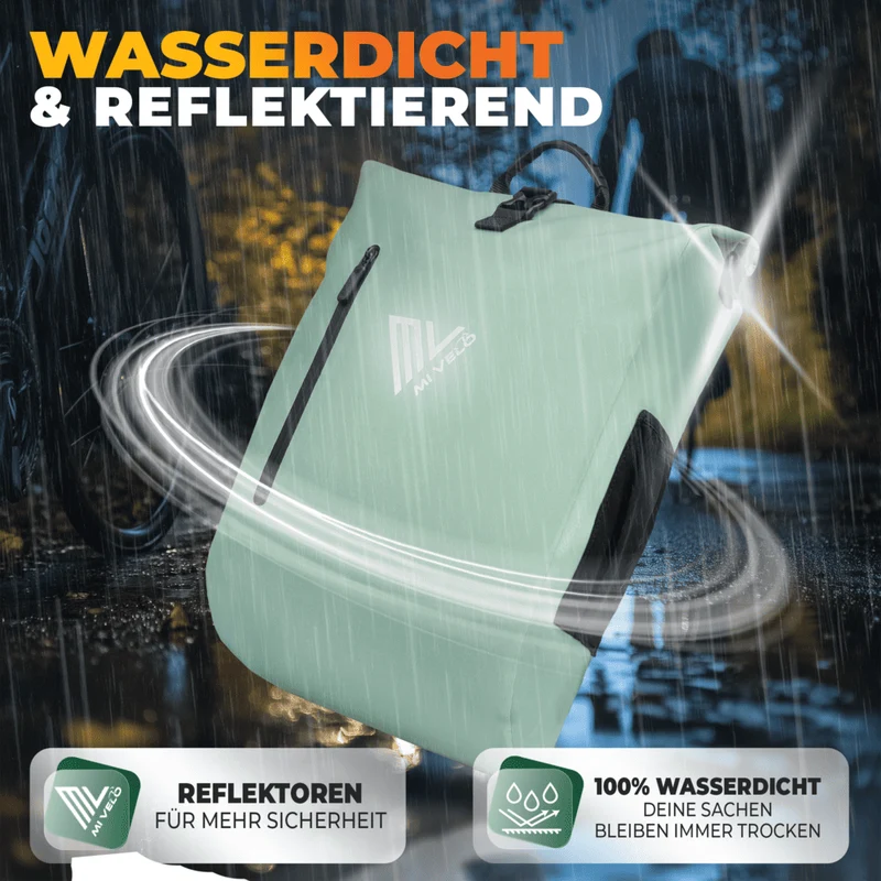 3 in 1 Fahrradtasche Rucksack 20L + Kühltasche 15L "Spar-Bundle"