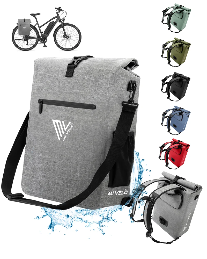 Fahrradtasche mit Rucksackfunktion 25L „MAGNUM“