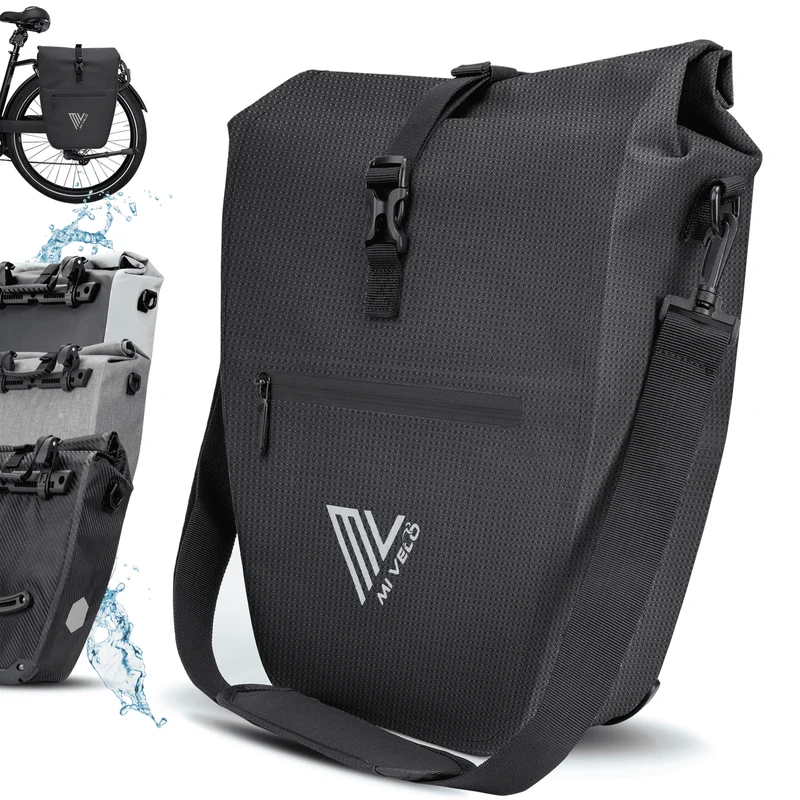 2in1 Fahrradtasche für Gepäckträger „CAPAX“ 25L