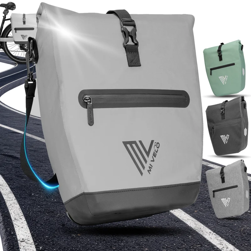 2in1 Fahrradtasche für Gepäckträger „CAPAX“ 25L