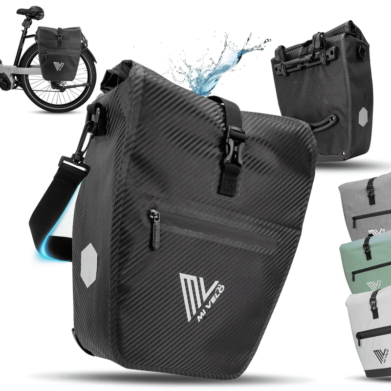2in1 Fahrradtasche für Gepäckträger „CAPAX“ 25L