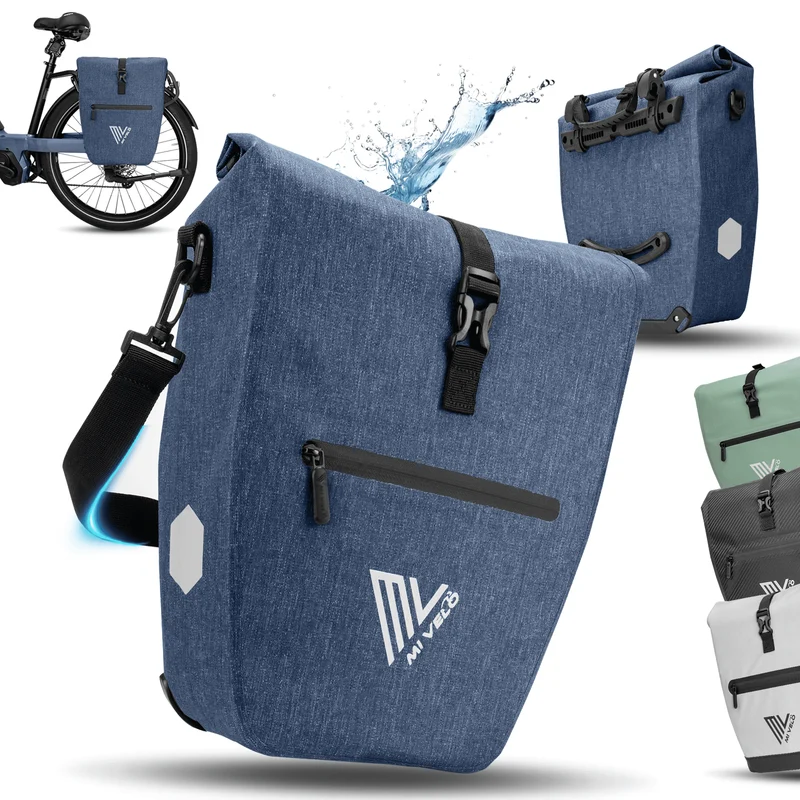2in1 Fahrradtasche für Gepäckträger „CAPAX“ 25L