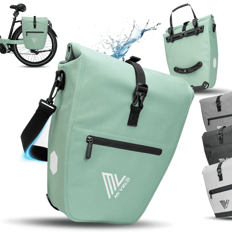 2in1 Fahrradtasche für Gepäckträger „CAPAX“ 25L