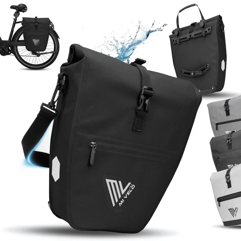 2in1 Fahrradtasche für Gepäckträger „CAPAX“ 25L