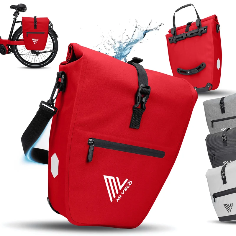 2in1 Fahrradtasche für Gepäckträger „CAPAX“ 25L