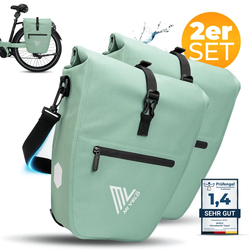 2in1 Fahrradtasche für Gepäckträger „CAPAX“ 25L