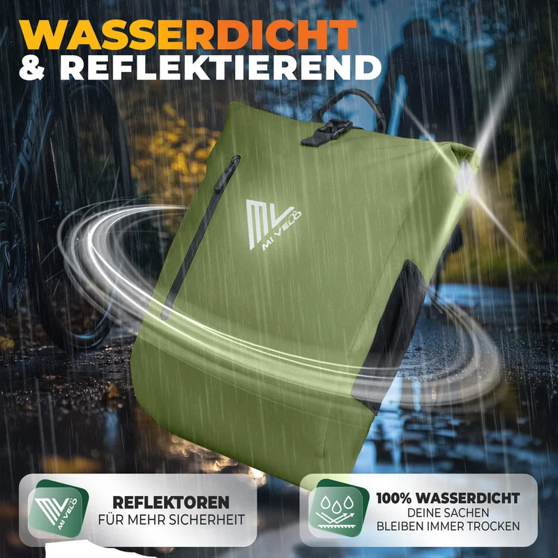 3in1 Fahrradtasche & Rucksack 20L „PRIMUS“