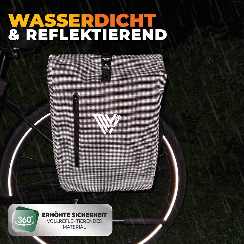 3in1 Fahrradtasche & Rucksack 20L „PRIMUS“