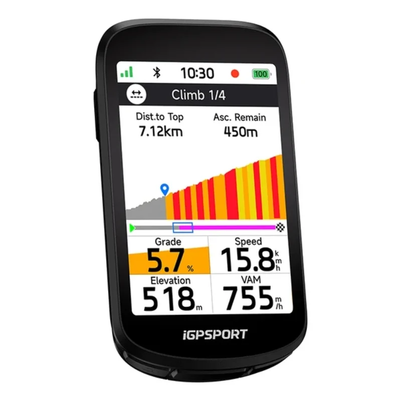 Compteur vélo iGPSport BSC500 à guidage vocal