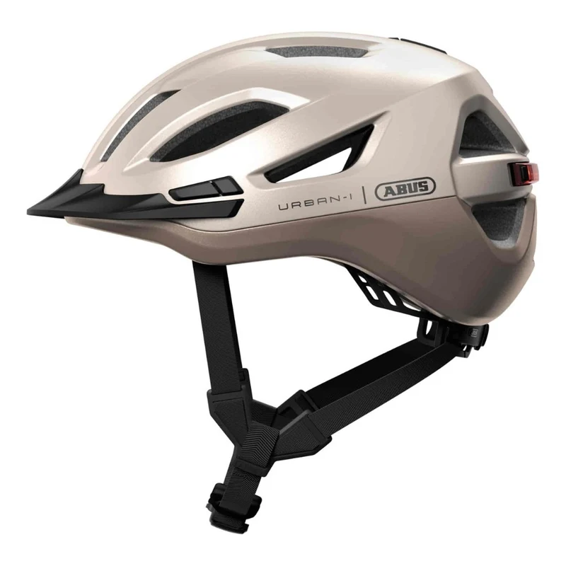 Casque vélo avec lumière Abus Urban-I 4.0