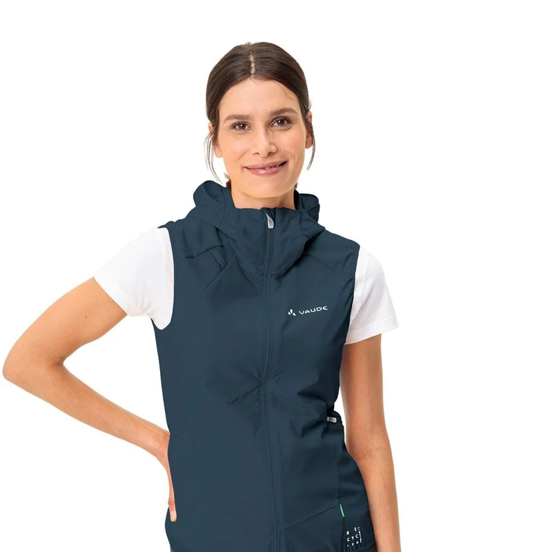 Gilet de vélo coupe-vent pour femme Vaude Scopi