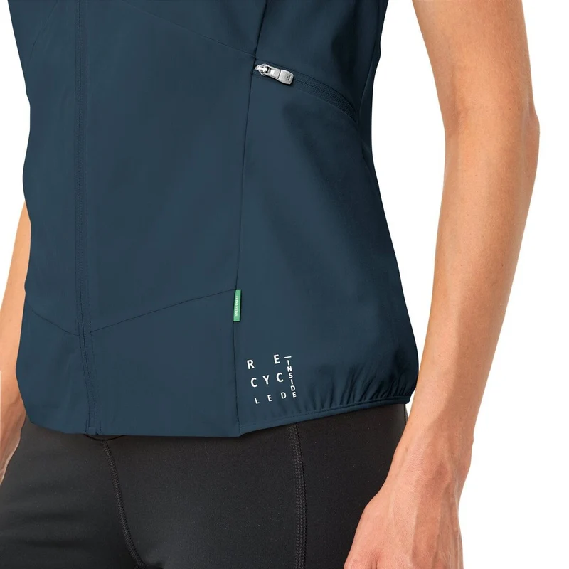 Gilet de vélo coupe-vent pour femme Vaude Scopi