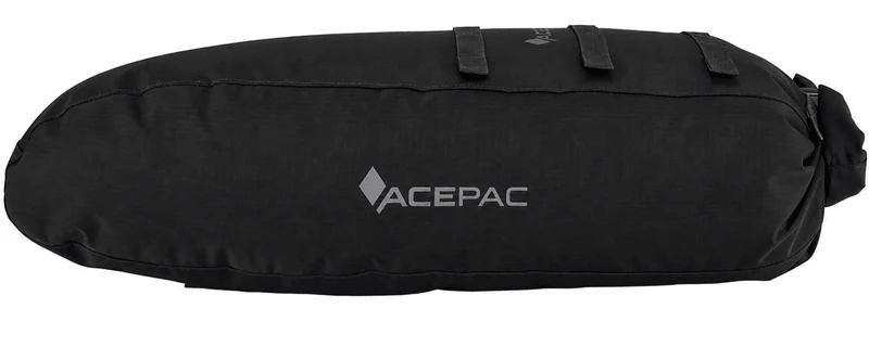 ACEPAC Saddle Drybag MKII Satteltasche 8 L | 17 x 45 cm | wasserdicht | Schwarz