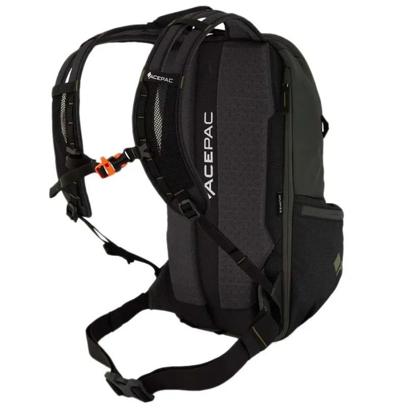 ACEPAC ZAM 15 EXP MKII Fahrradrucksack | 15 L | erweiterbar | Grau