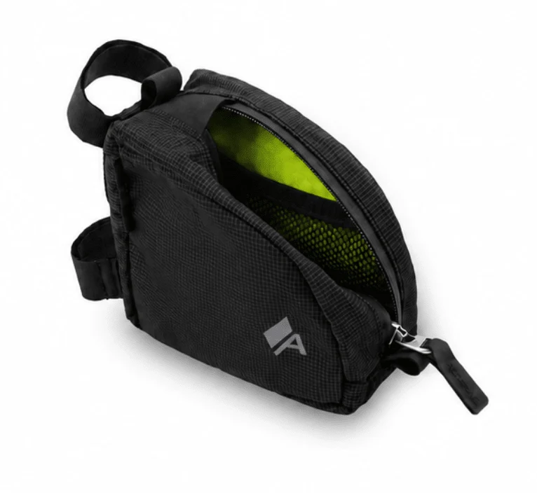 ACEPAC Tube Bag MKII Oberrohrtasche 0,7 L | 12 x 6 x 10 cm | wasserabweisend | Schwarz