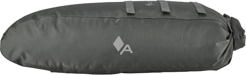ACEPAC Saddle Drybag MKII Satteltasche 16 L | 20 x 55 cm | wasserdicht | Nylon | Grau