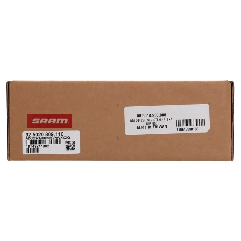 SRAM Level Silver Stealth 4-Kolben Scheibenbremse | vorne | 950 mm | Postmount | Matchmaker X