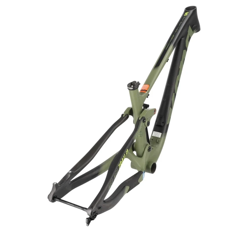Kona Hei Hei Trail CR Carbon Rahmen 27,5" | MTB Trail Fully 140 mm | Olive | Modell 2018