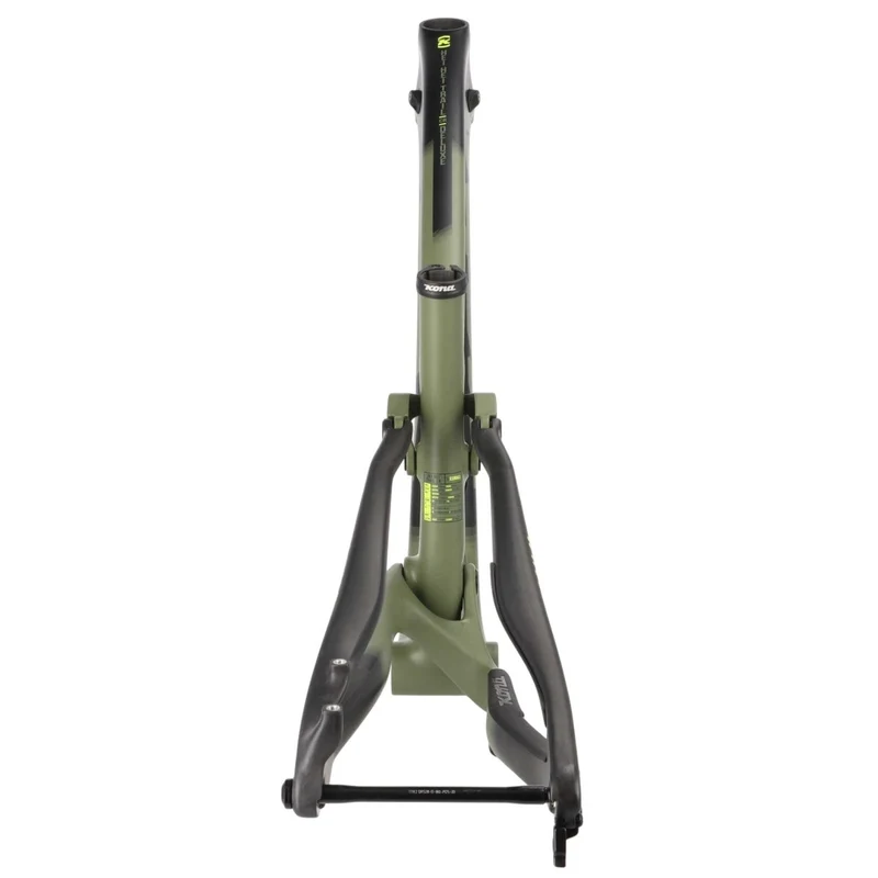 Kona Hei Hei Trail CR Carbon Rahmen 27,5" | MTB Trail Fully 140 mm | Olive | Modell 2018