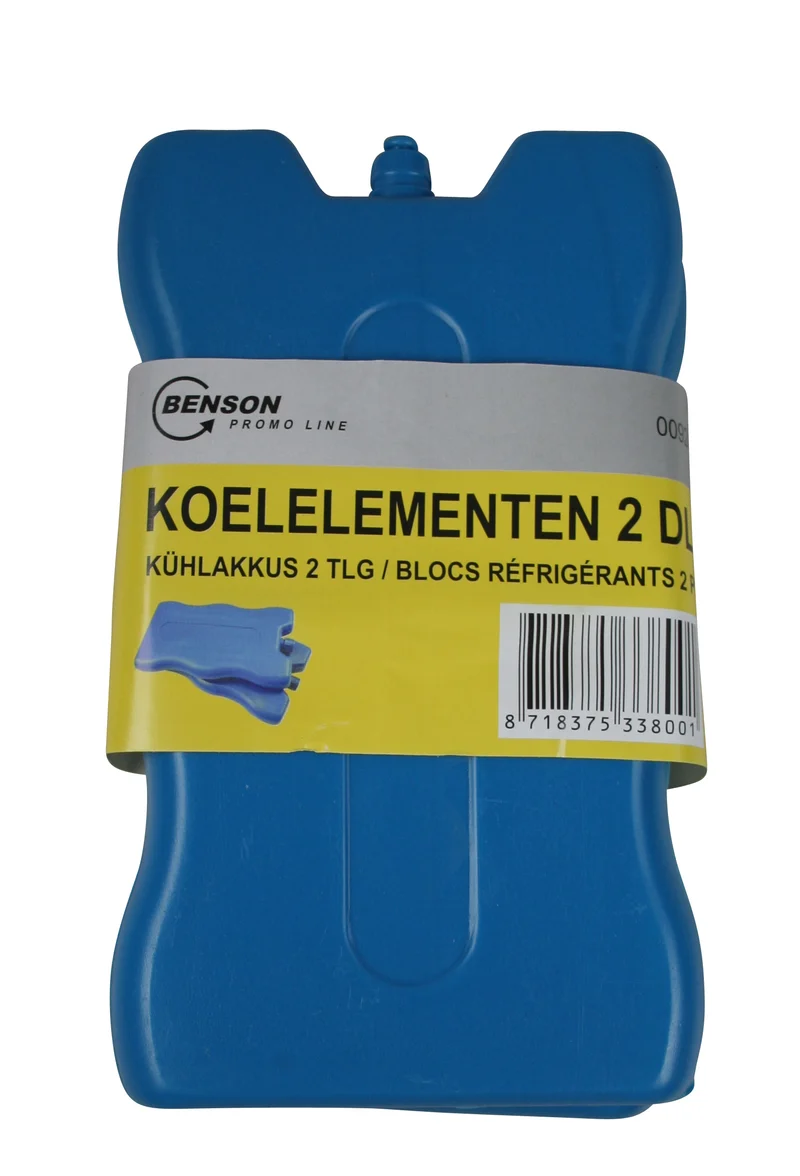 Kühlelemente 2-tlg. – LxBxh 160x95x20 mm.