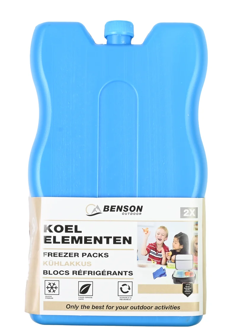 Kühlelemente 2-tlg. – LxBxh 160x95x20 mm.