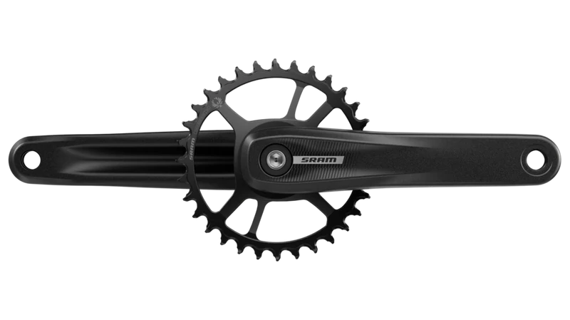 SRAM Eagle S100 PowerSpline Kurbelgarnitur 32T CL49 Schwarz