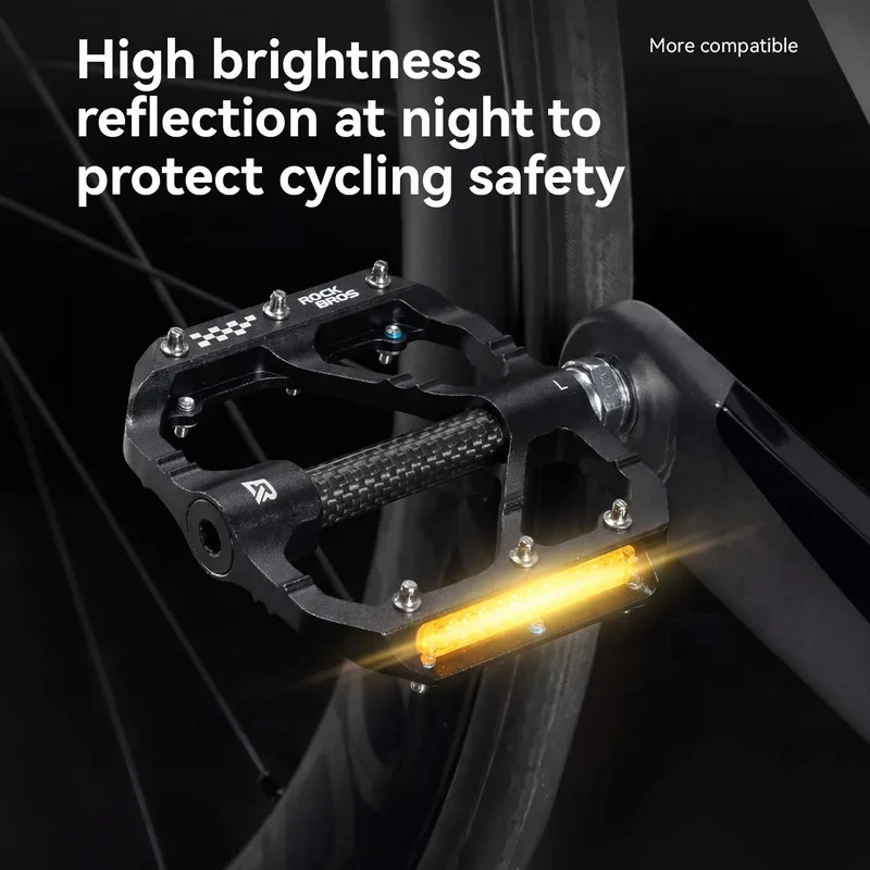 Aluminium-Fahrradpedale mit gedichteten Lagern