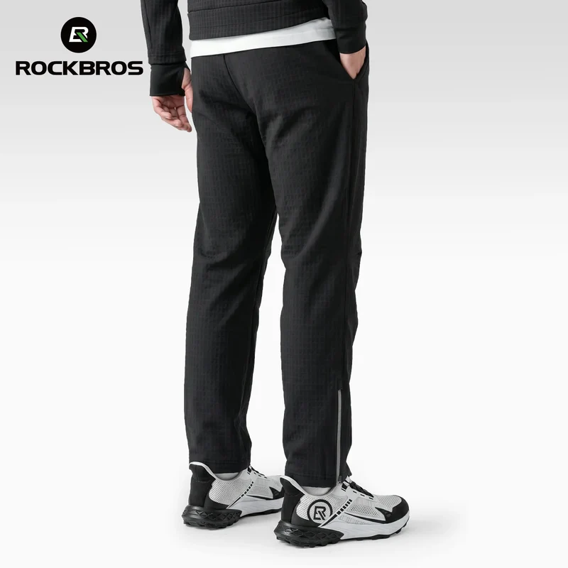 ROCKBROS WindStop Fleece - Lange Fahrradhose Winter