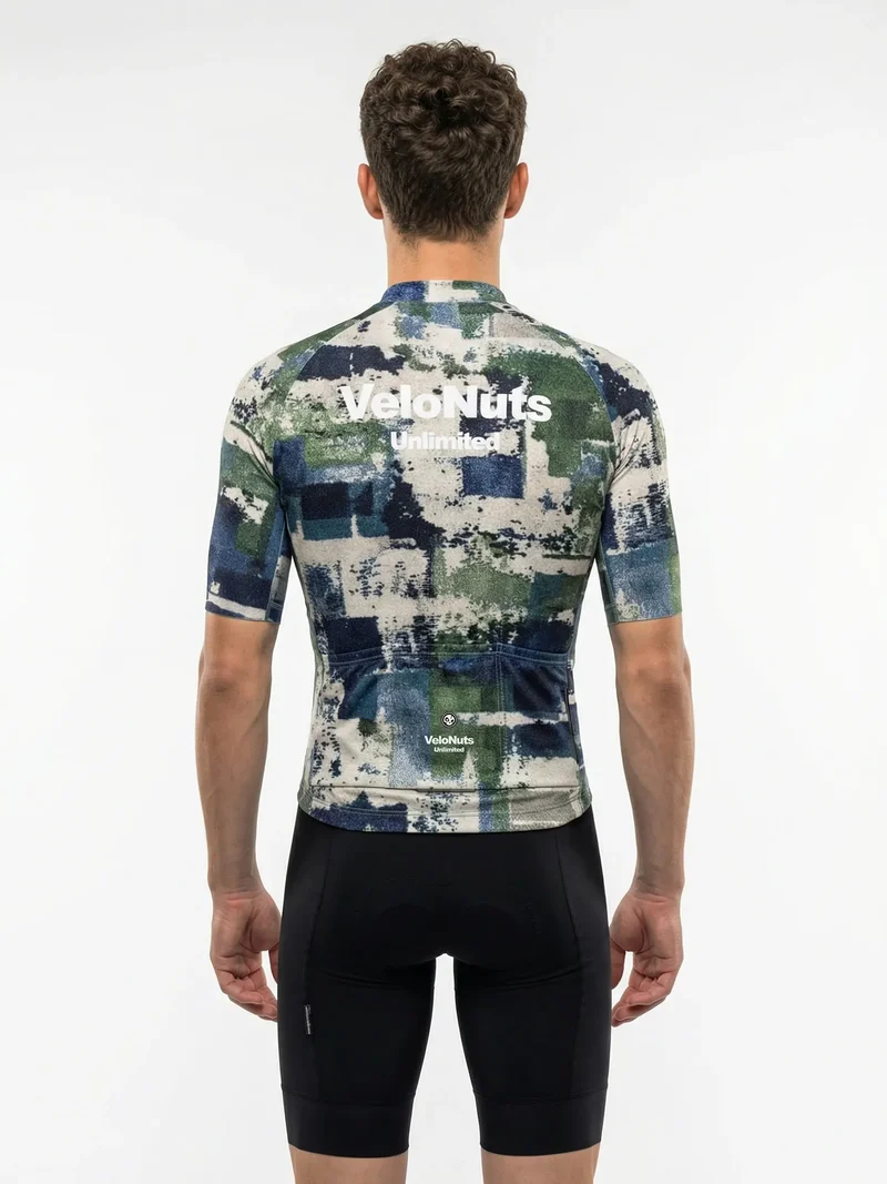 Herren-Radtrikot Terrain Blocks