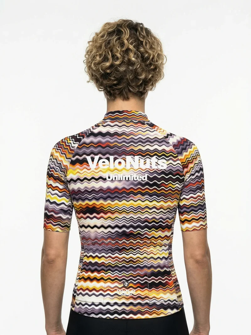 Damen-Radtrikot Retro Signal