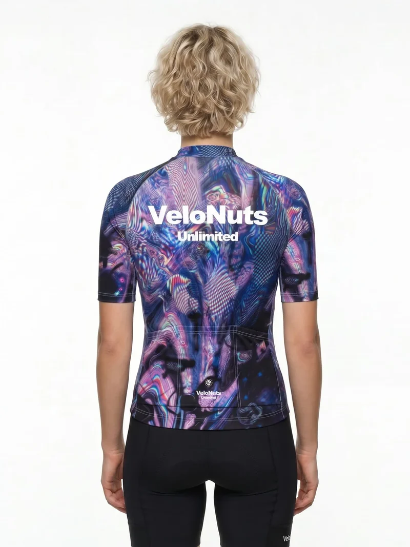Damen-Radtrikot Neon Condense