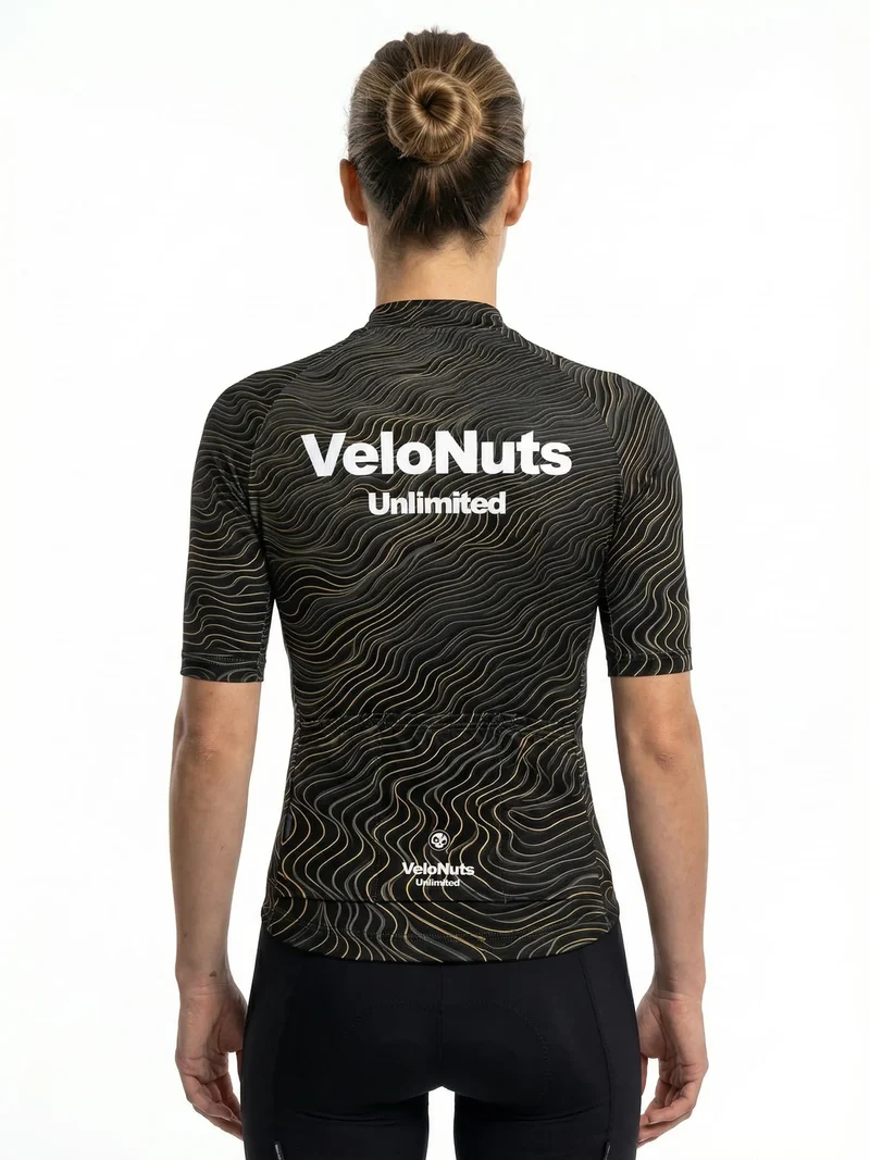 Damen-Radtrikot Liquid Terrain