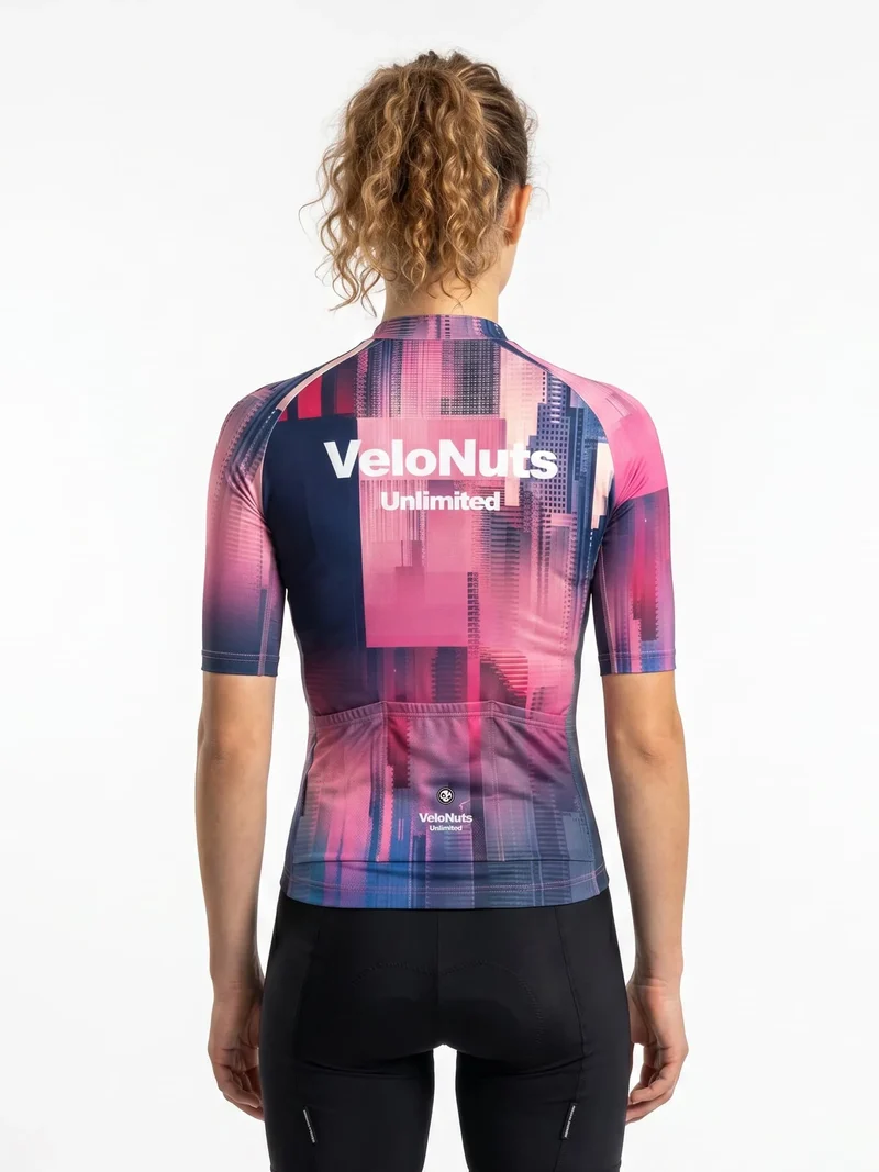 Damen-Radtrikot Liquid Terrain