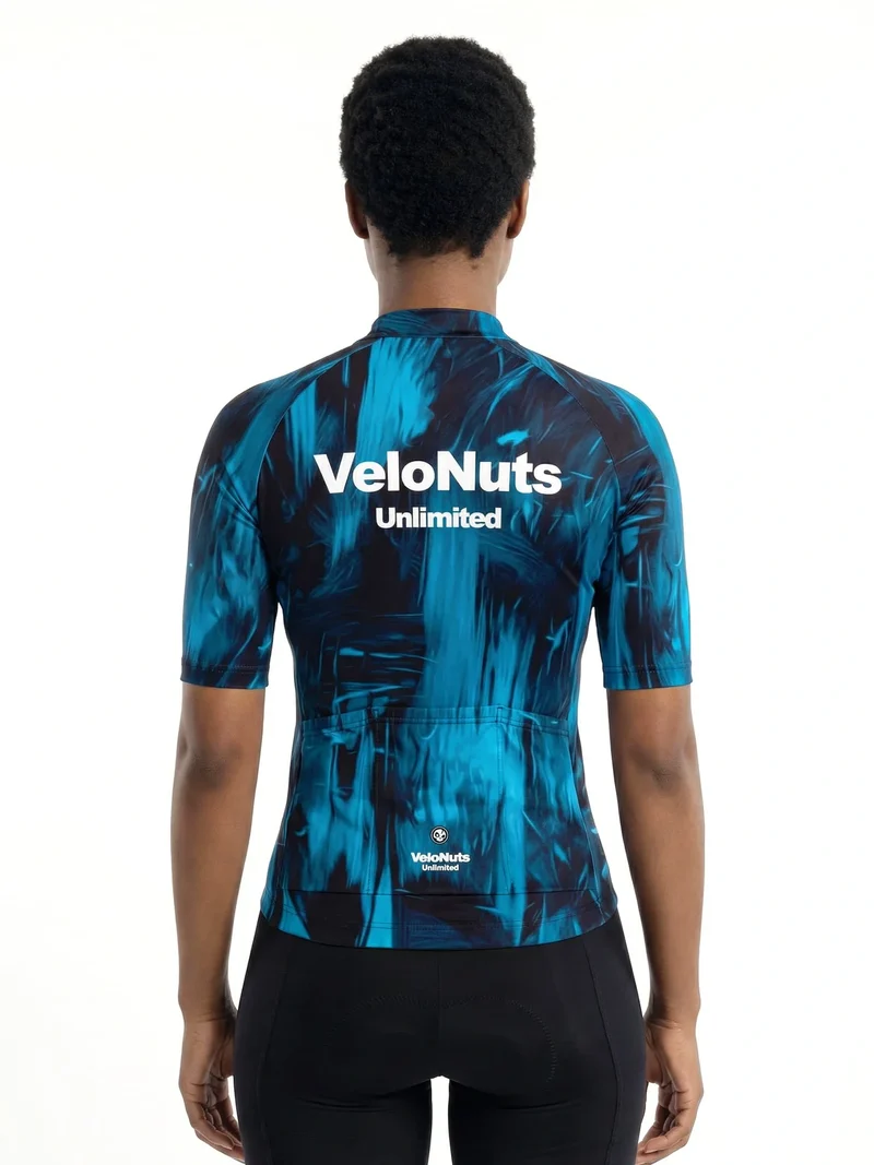 Damen-Radtrikot Ink Burst
