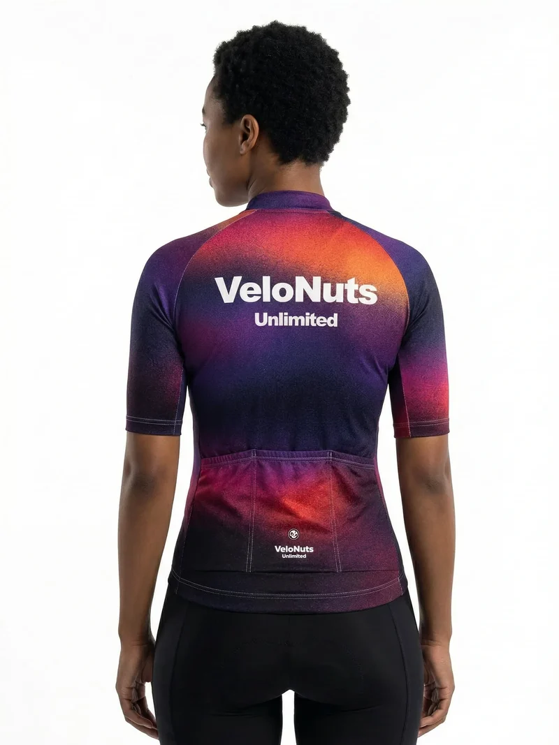 Damen-Radtrikot Aura Fade