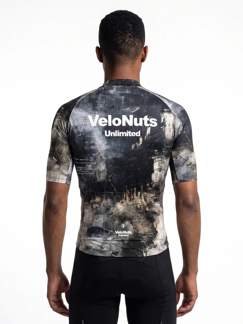Herren-Radtrikot Urban Camo