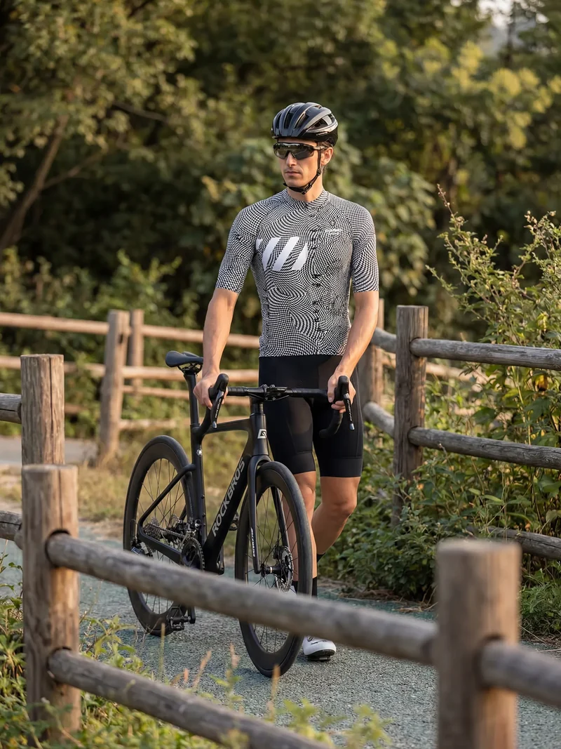 Herren-Radtrikot Pixel Riot