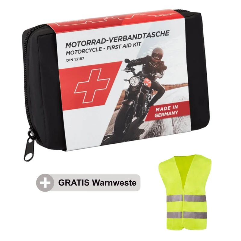 Motorrad Verbandskasten – Erste Hilfe Set