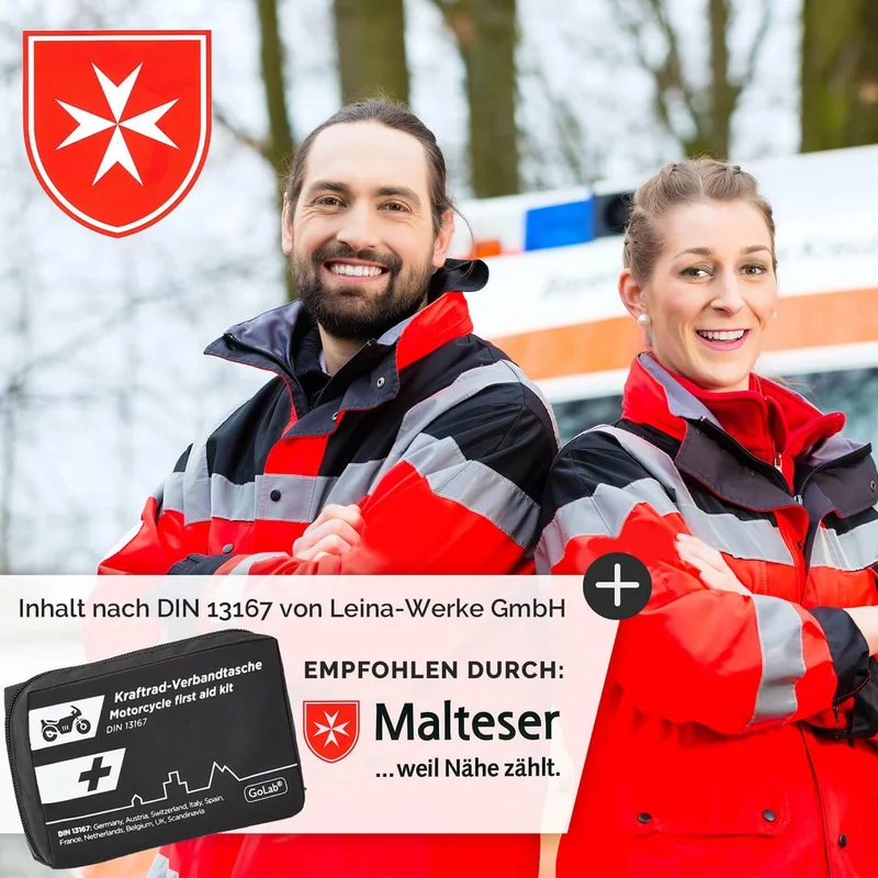 Motorrad Verbandskasten – Erste Hilfe Set