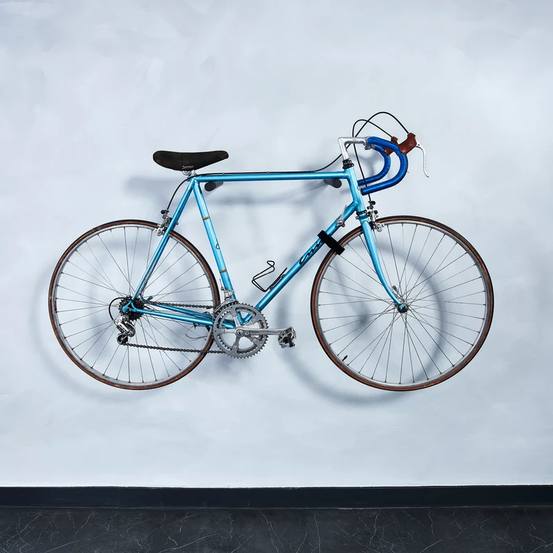 Fahrradhalterung Wand Holz – Schwarz