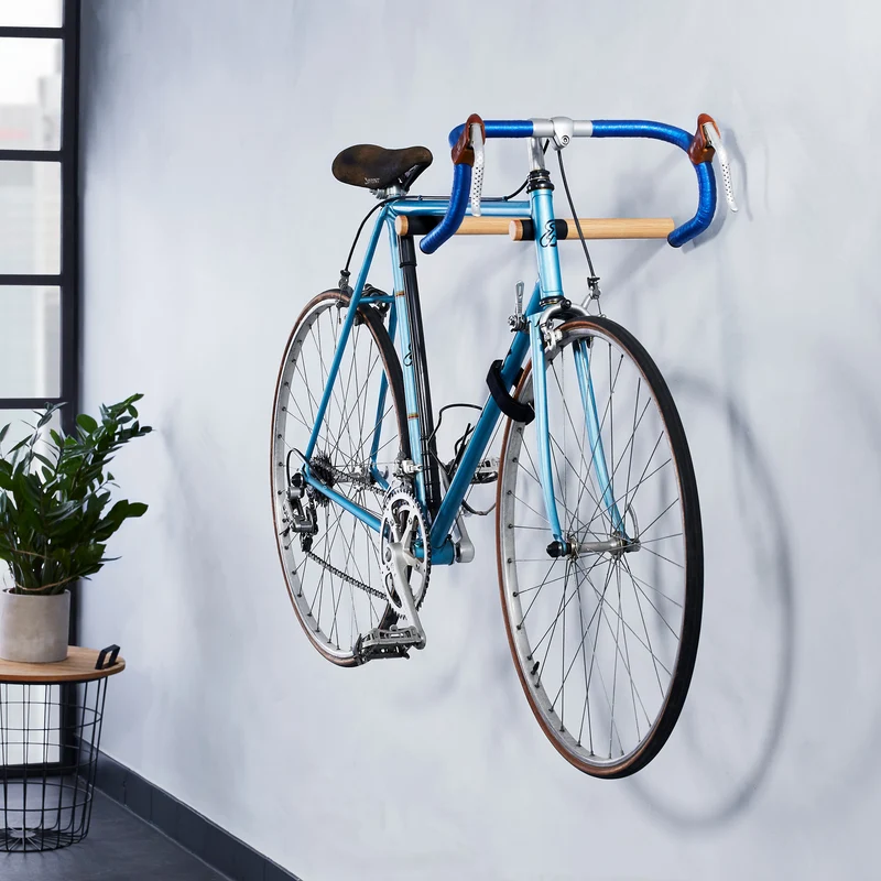 Fahrrad Wandhalterung Holz – Eiche