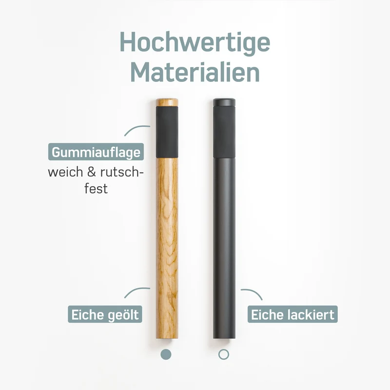 Fahrrad Wandhalterung Holz – Eiche